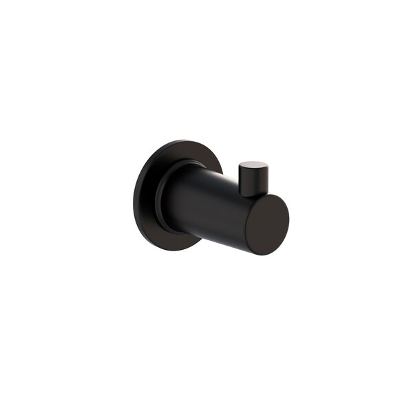 Newport Brass Single Robe Hook in Flat Black 42-12-56 - main